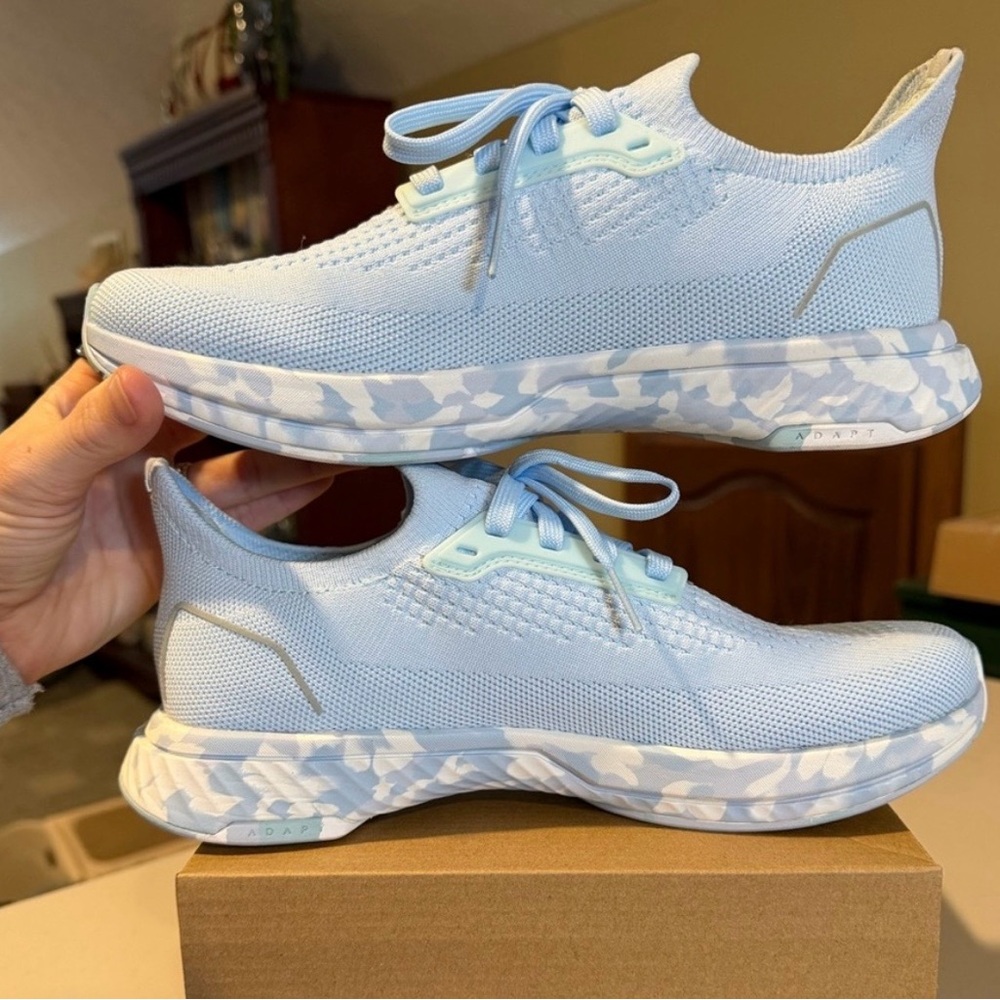 Luxe Sky Blue Women's Sneakers